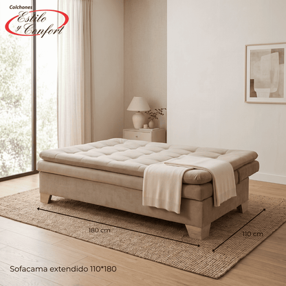 SOFACAMA CON BAUL