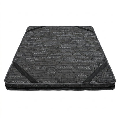 Colchoneta Topper Jacquard Blanca Acolchada 10cm de grosor