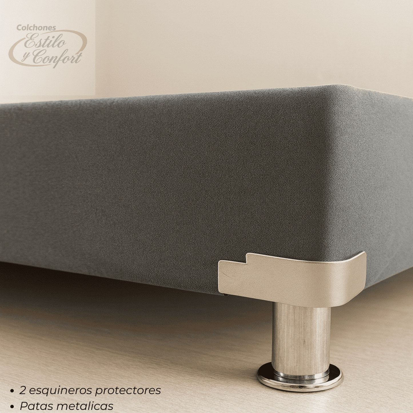 BASECAMA DIVIDIDA PATAS METALICAS