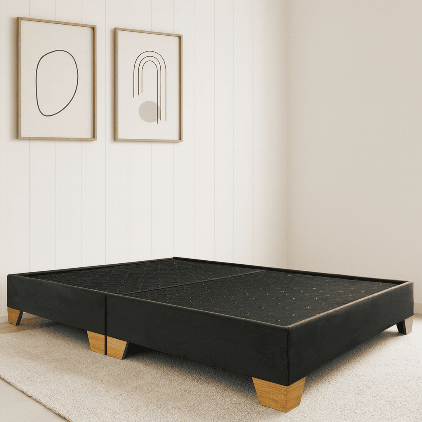 BASECAMA DIVIDIDA PATAS DE MADERA