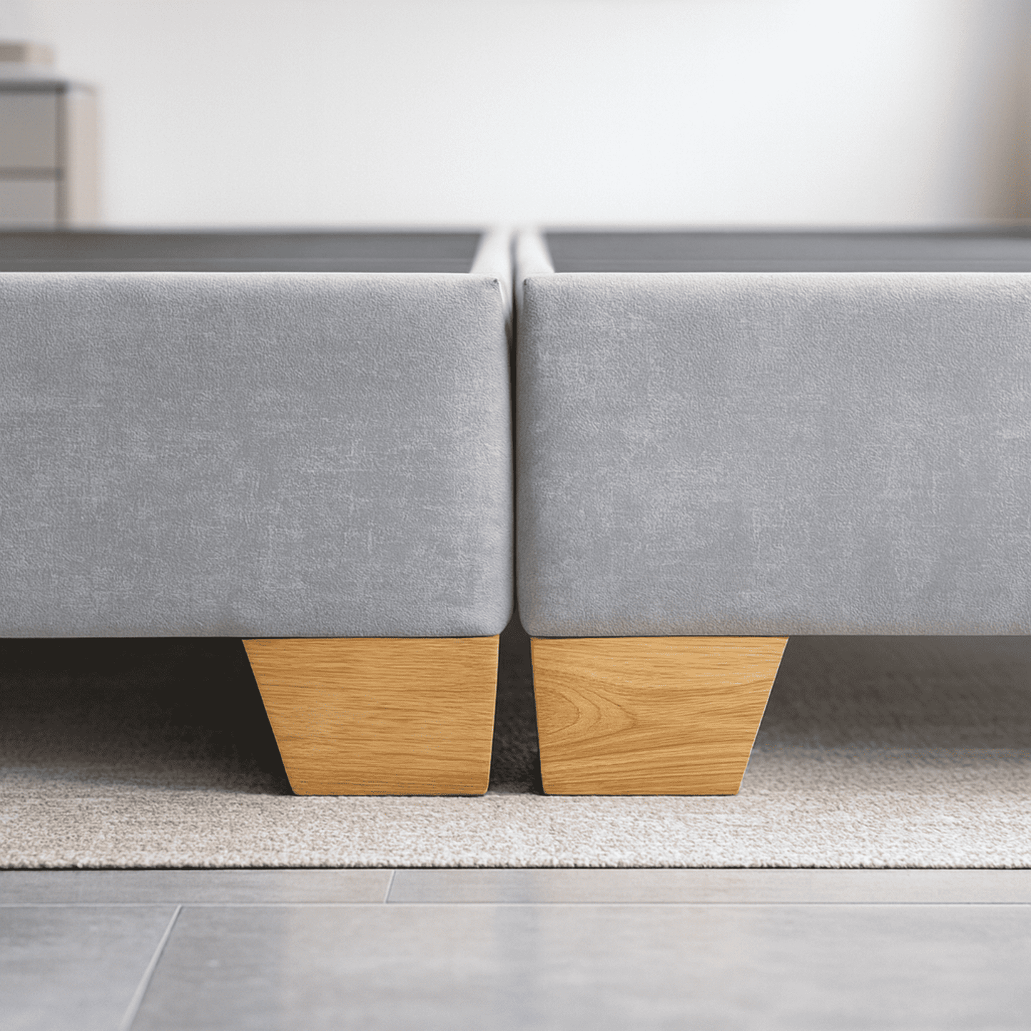 BASECAMA DIVIDIDA PATAS DE MADERA