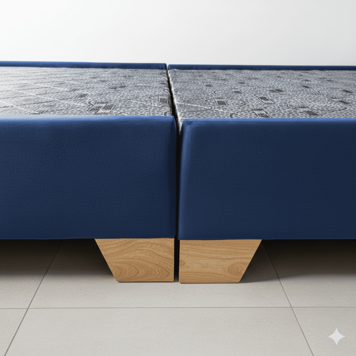 BASECAMA DIVIDIDA PATAS DE MADERA